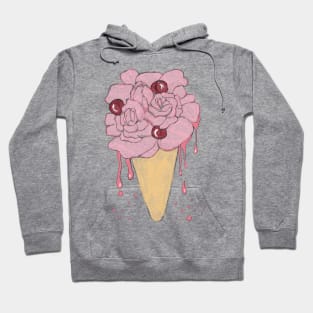 Flower ice cream Hoodie